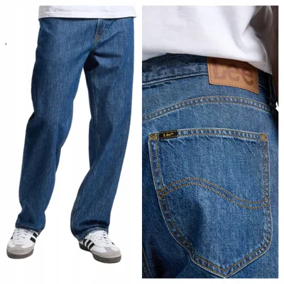 Produktbild von Lee | Asher Skater Herrenjeans, locker geschnitten, blau, W32 L32