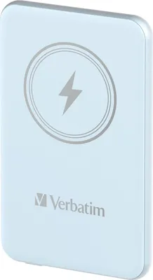 Image de Verbatim Charge 'n' Go - Wireless Powerbank Blau Neu