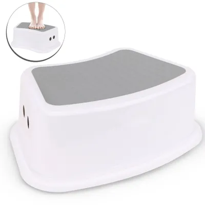 Produktbild von BUDDLEY® PP Step Stool BIRMAN (2er Set) – Tritthocker Kinder, Toilette Kinder, Tritthocker Toilette, Hocker, Küche, Stufe, Kinder Toilettenhocker