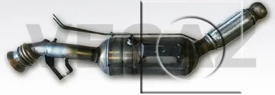 Produktbild von VEGAZ MK-342 Dieselpartikelfilter DPF passend für MERCEDES-BENZ SPRINTER 3,5-t Kasten (906) Euro 5 Abgasanlage Diesel