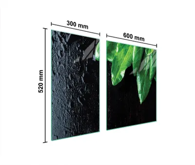 Produktbild von Glasschutzplatte Für Herd 90X52 Basil