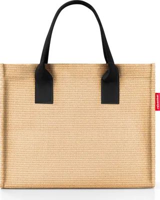Produktbild von reisenthel daily shopper, Einkaufstasche, Tasche, Raffia Black, 14 L, DN7078