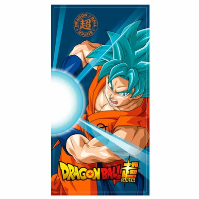 Image de Toei Animation - Ręcznik plażowy Dragon Ball Super Goku Super Saiyan Blue Coton