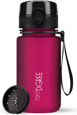 Immagine prodotto di Borraccia uberBottle softTouch con filtro 350 ml / Lavish Plum / 720DGREE
