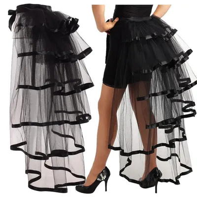 Produktbild von Solidchoice – Damen-Steampunk-Kostüm mit Rüschen und Tutu