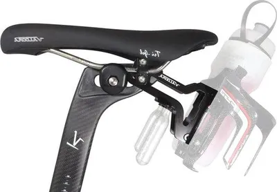 Productafbeelding van Famanu flessenhouder voor fietszadel - Dubbele flessenhouder voor triathlonaccessoires
