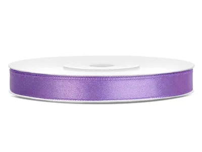 Zdjęcie produktu dla Wstążka satynowa 6 mm x 25 m Lawendowa