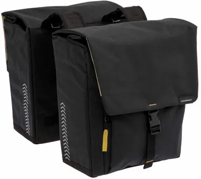Produktbild von New Looxs Doppelpacktasche Tulum Black Black - geräumige, wassabweisende Fahr...