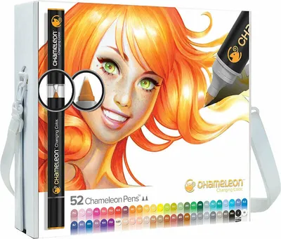 Produktbild von Chameleon CT5201, 52 Stück(e), Mehrfarben, Tinte auf Alkoholbasis, Box