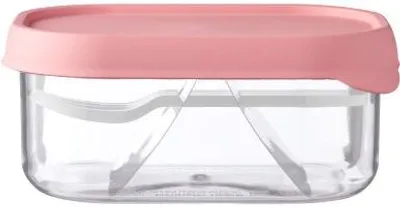 Produktbild von Mepal - Obstbox Take a Break - Obstbox zum Mitnehmen für frisches Obst - Box mit kleiner Obstgabel - Passt perfekt in die Take a Break Lunchbox - 250 ml - Nordic Pink