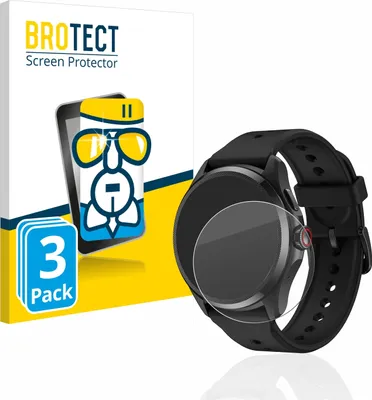 Produktbild von 3x BROTECT Schutzglas für Mobvoi TicWatch Pro 5 Schutzfolie Panzer Folie Glas Display Schutz klar
