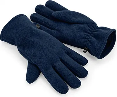 Image de Beechfield B298R | Gants en polaire recyclée - Handschuhe - 100% recyc. Polyester - Farbe : Marine française - Größe : S/M