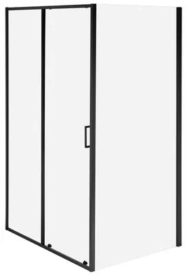 Obrázek produktu pro BELIANI Sprchový kout zlatý tvrzené sklo hliněný rám posuvné dveře 90 x 120 x 190 cm Moderní styl