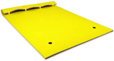 Produktbild von Schwimmende Wasserauflage mit 3 Lagen, Wasserhängematte Wasserliege Schwimmfloß Schwimmender Teppich, 270 x 180 x 3,5 cm