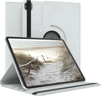 Produktbild von EAZY CASE - Tablet Hülle für Apple iPad Air 13 (2025) Schutzhülle, Tablet Case 360° drehbar in Weiß