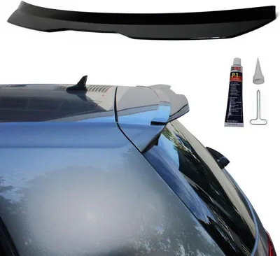 Produktbild von Heck Spoiler Dachspoiler Lippe schwarz Hochglanz für VW Golf 6 7 GTI GTD R TCR