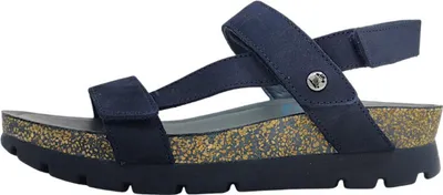 Productafbeelding van Panama Jack Damenschuhe Sandalen Hoch Blau Freizeit
