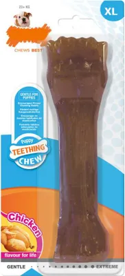 Image de Nylabone Flexible Puppy Bone Souper Xlarge - Jouet pour chien - Poulet A partir de 23kg