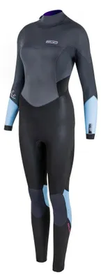 Obrázok produktu pre Dámsky neoprénový oblek Prolimit Fire 5/3 BackZip, farba:Black/Ash/IceBlue, veľkosť:M