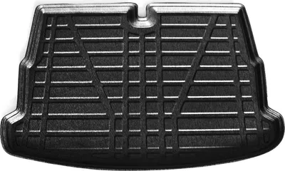 Zdjęcie produktu dla Wykładzina bagażnika do VW Scirocco 2009-2017 3-drzwiowa guma TPE czarna