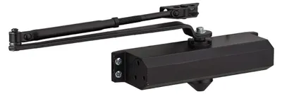 Produktbild von Hydraulischer Türschließer, schwarz, Stärke 5
