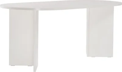 Produktbild von Skye Decor, Sablin - Wood White, Esstisch, Holzweiß, 100 % Melaminplatte, 180 x 89,5 x 75 cm