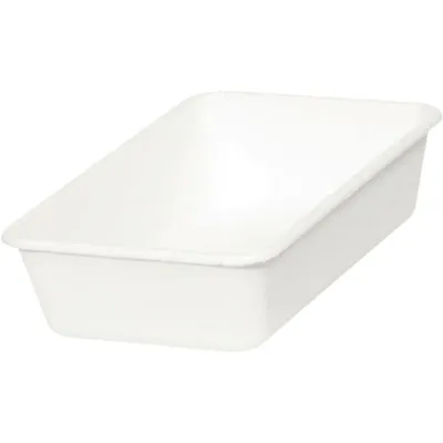 Obrázek produktu pro Vorratsschale Kunststoff, weiß, Höhe: 60 mm, Länge: 235 mm