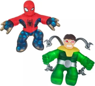 Zdjęcie produktu dla Heroes of Goo Jit Zu Primal Pack Dr Octopus VS Spiderman Spider-Man