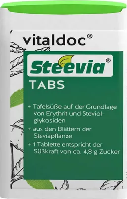 Produktbild von Steevia Tabs - Spenderbox 18g