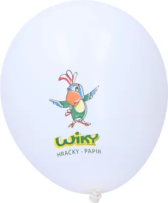 Immagine prodotto di Palloncino Wiky bianco