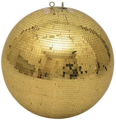 Image de EUROLITE Boule miroir 40cm or