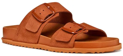 Produktbild von Geox Damen D SANDYBETT A Flat Sandal, Brick, 36 EU