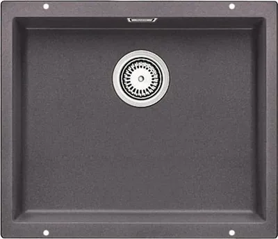Produktbild von BLANCO SUBLINE 500-U, Schrankwaschbecken, Silgranit, Beige, 60 cm, Deutschland