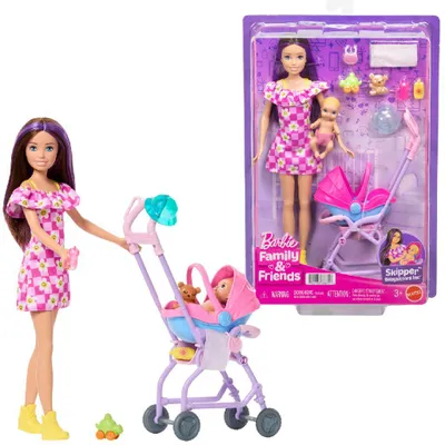 Immagine prodotto di Barbie Skipper Babysitters Inc. JJB42, Fashion Doll, femmina, 3 anni, bambino/ragazza, 226 mm, Multicolore