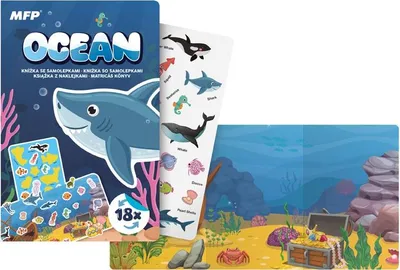 Produktbild von Stickerbuch Ozean 18 Sticker