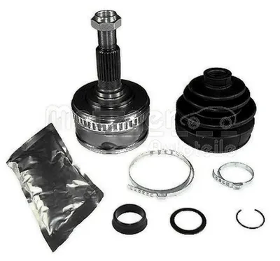 Productafbeelding van Aandrijfas-aansluiting, voorzijde, rechts, 162 mm, Ø 59,8 mm, METZGER, geschikt voor o.a. Mercedes-Benz Vito