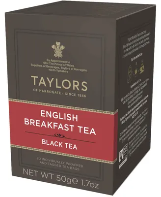 Produktbild von Taylors of Harrogate English Breakfast Tea 20er