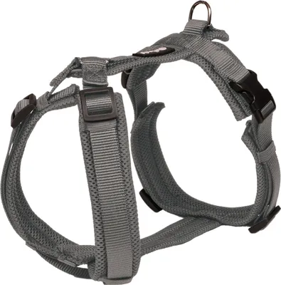 Produktbild von Petlando MC-307602, Hund, Westengeschirr, XS, Anthrazit, Nylon, Einfarbig