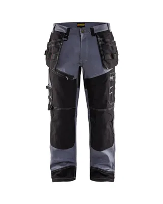 Produktbild von Blakläder Handwerker Bundhose 1500 1370 Arbeitshose Workwear , Farbe:grau/schwarz, Größe:148 (C98)