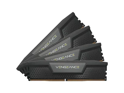 Produktbild von Corsair Vengeance CMK96GX5M4B6400C32, 96 GB, 4 x 24 GB, DDR5, 4800 MHz, 288-pin DIMM