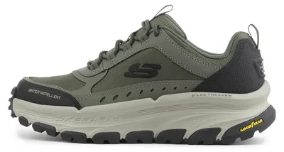 Zdjęcie produktu dla Skechers D'LUX Trekker, męskie buty sportowe, kolor oliwkowy, model 237565-OLMT, rozmiar 45,5 EU