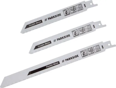 Produktbild von PARKSIDE® Sägeblatt-Set 3tlg. (Metall fein)