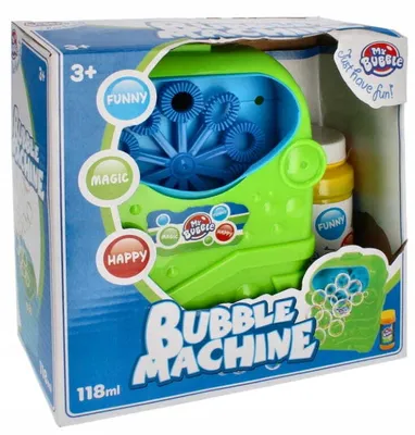 Produktbild von Seifenblasenmaschine + 118ml Vorrat MyBubble
