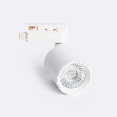 Produktbild von 1-Phasenstromschiene LED-Strahler 10W Dimmbar Mallet Weiß  4000K Neutralweiß