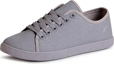 Produktbild von topschuhe24 1874 Damen Sneaker Freizeitschuhe, Farbe:Grau, Größe:36 EU