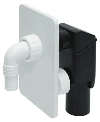 Produktbild von Unterputz Siphon weiß Abwasser Waschgeräte Waschmaschine Abfluss Sifon