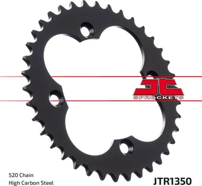 Productafbeelding van Achtertandwiel 4303 40 voor Honda TRX (JTR1350.40)* (ketting 520)