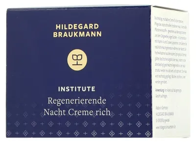 Produktbild von Hildegard Braukmann Institute Regenerierende Nacht Creme rich (50 ml)