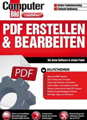 Produktbild von Computer Bild - PDF erstellen & bearbeiten (PC)