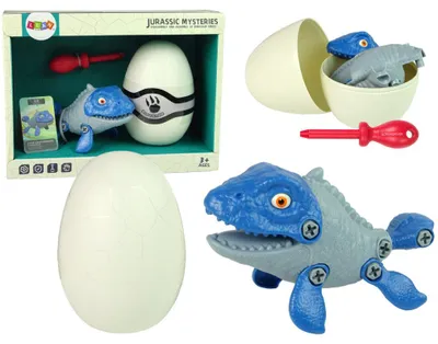 Zdjęcie produktu dla Nd24_10416 Zestaw Dinozaur Mosasaur Z Jajkiem Diy